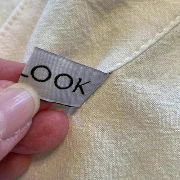 Misslook Off White Plus Sized 2XL 3/4 Sleeve Tunic Top. - Picture 7 of 10